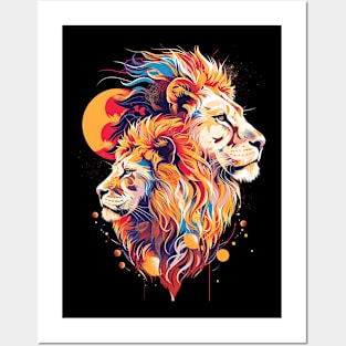 lions Posters and Art